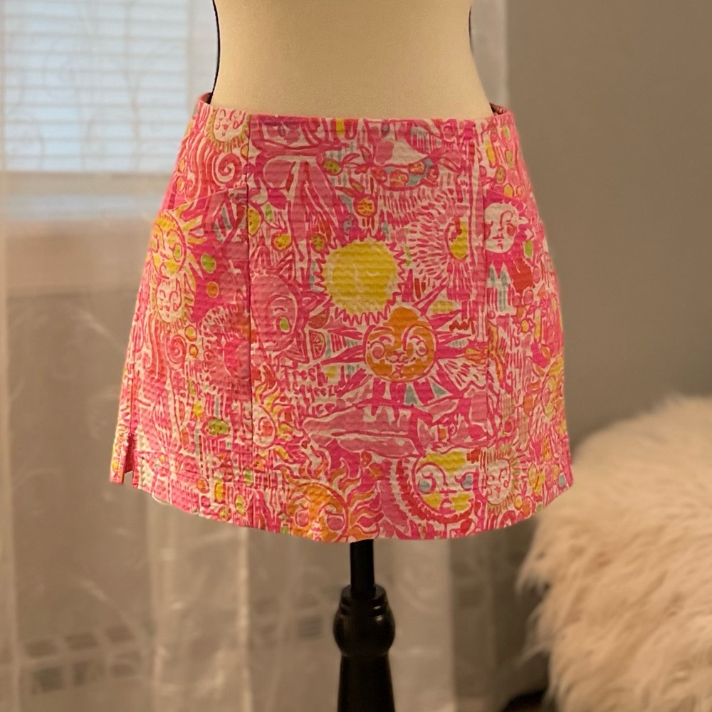 Lilly Pulitzer Pink Sun Skirt
